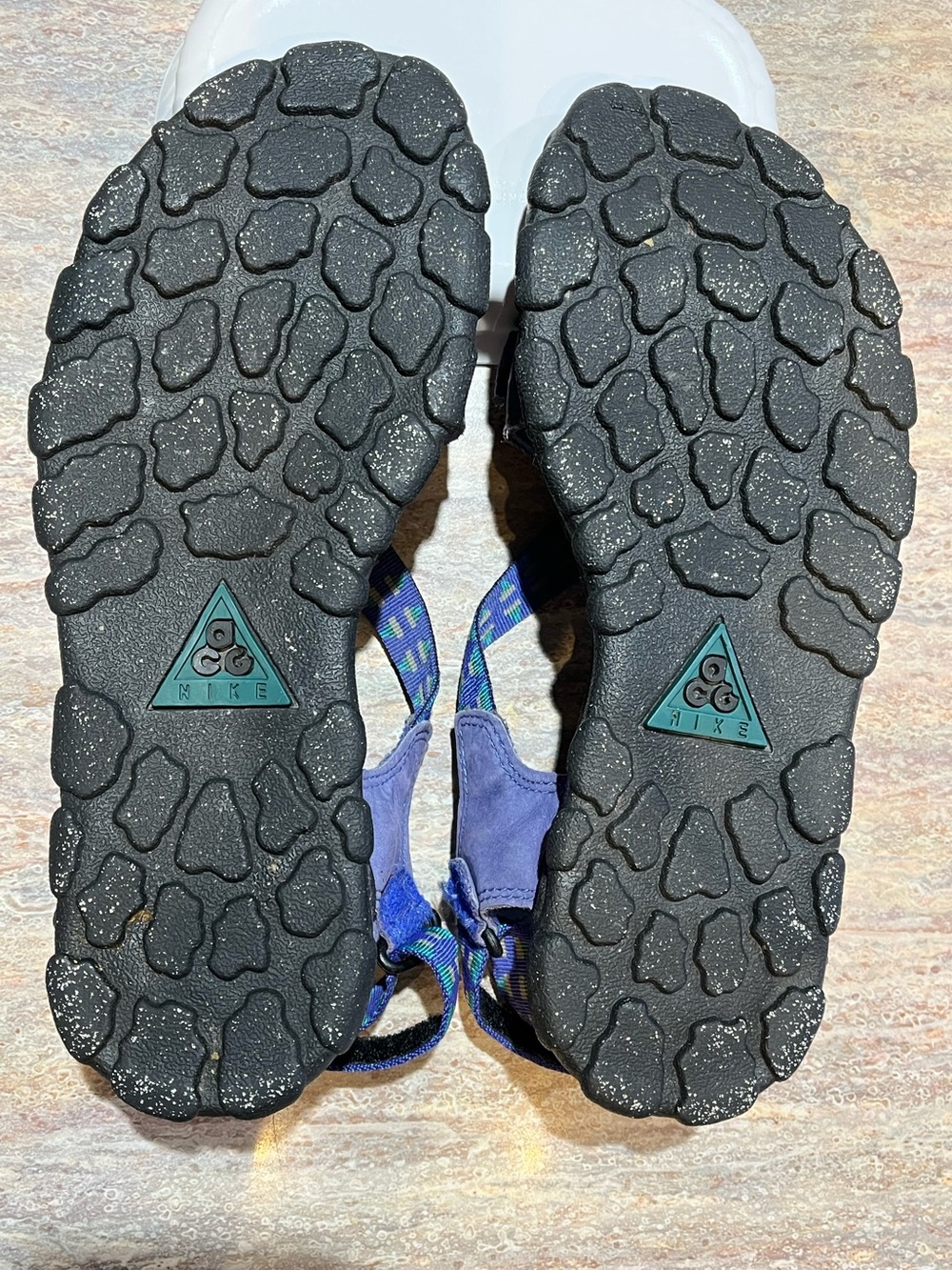 TEVA Strappy Purple Suede Sandals 10 - Picture 7 of 12